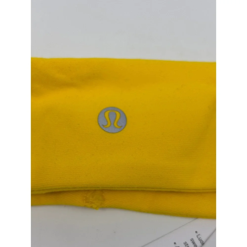 Lululemon Zella Headbands Yellow Grey Fly Away Tamer Twisted Lot of 2